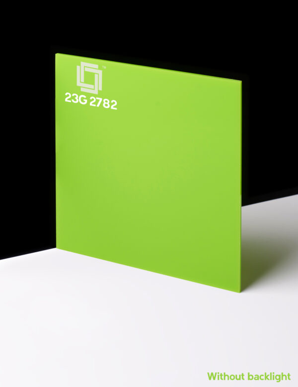 23 G 2782 grass green color acrylic sheet