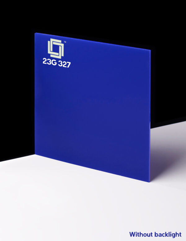 23 G 327 dark blue color acrylic sheet