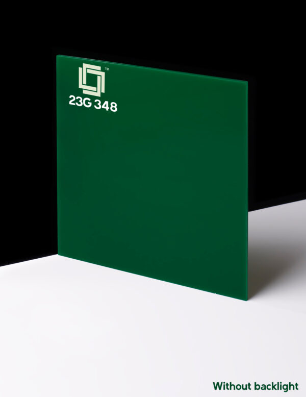 23 G 348 dark green color acrylic sheet